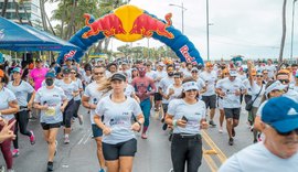 Com o apoio da Prefeitura, corrida solidária Wings For Life movimenta orla de Maceió