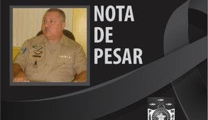PM de Alagoas emite nota para comunicar morte de ex-comandante
