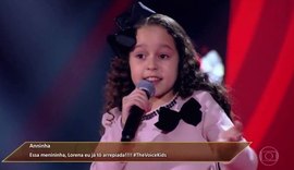 Alagoana Lorena França canta Luiz Gonzaga e conquista vaga no The Voice Kids