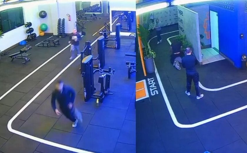 Vídeo: briga em academia termina com instrutor e aluno baleados