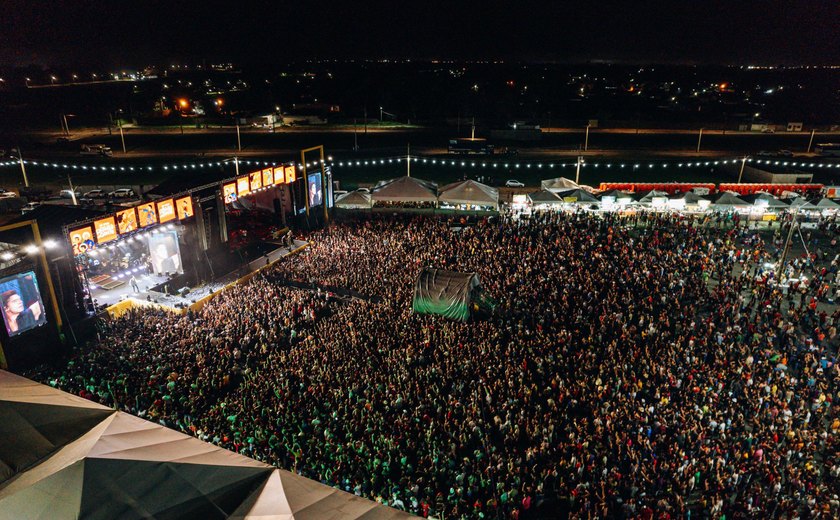 Arraiá da Gente: Rio Largo realiza grande festa e atrai uma multidão para os festejos juninos