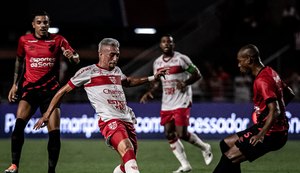 CRB joga pelo empate com Athletico pela Copa do Brasil