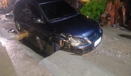 Motorista tenta fazer conversão à esquerda e causa colisão em Maragogi