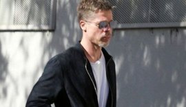 Nas ruas de Los Angeles, Brad Pitt chama atenção por conta da magreza