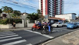 Maceió ganha novas áreas de espera em semáforos para motociclistas