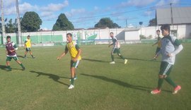 Coruripe encerra semana de trabalhos para jogo contra o CSA com recreativo no Gersão