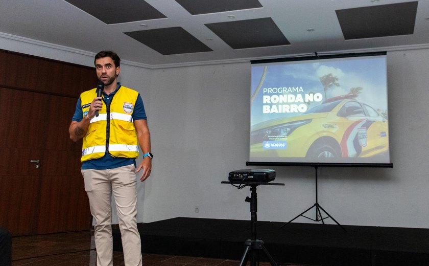 Secretaria de Prevenção à Violência apresenta ações do Ronda no Bairro ao trade turístico de Alagoas