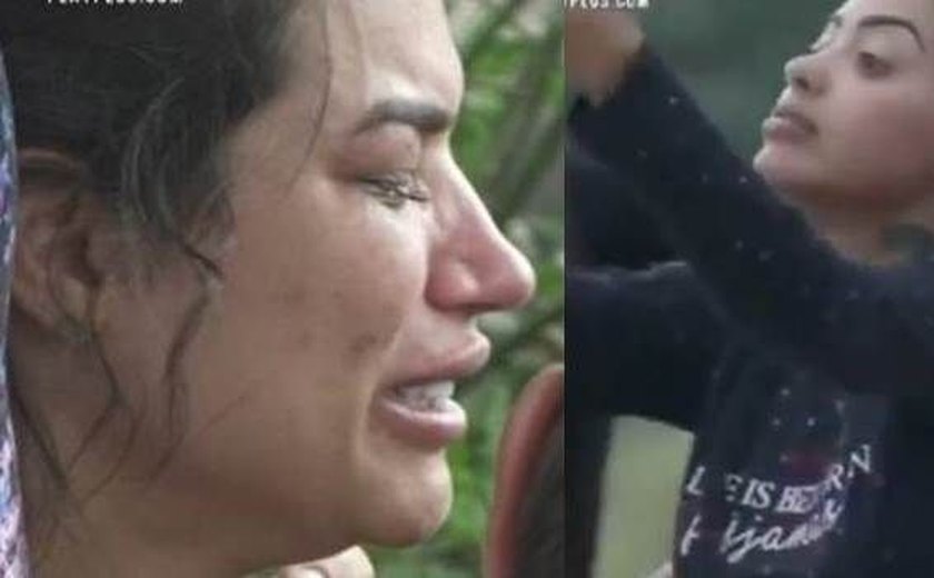 Raíssa e MC Mirella protagonizam barraco histórico em 'A Fazenda 12'