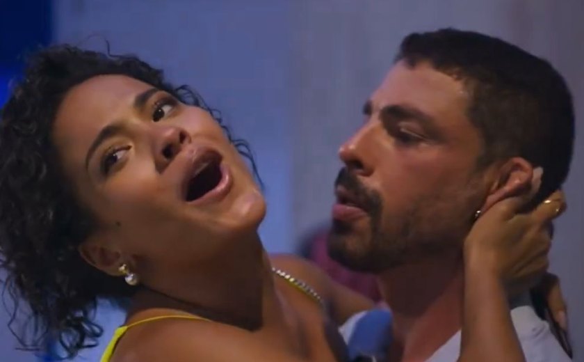 Cauã Reymond e Bella Campos têm novo embate durante gravação de Vale Tudo