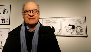 Cartunista argentino e criador da Mafalda, Quino morre aos 88 anos