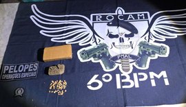 Polícia Militar prende nove pessoas e apreende armas e drogas no interior de Alagoas