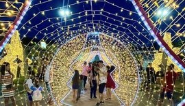 Show de luzes abrilhanta as festas natalinas em Arapiraca