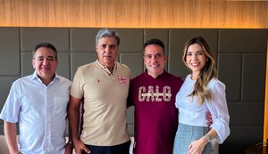 Paulo Dantas anuncia patrocínio para CSA e CRB e assegura jogos da Copa do Brasil em Alagoas