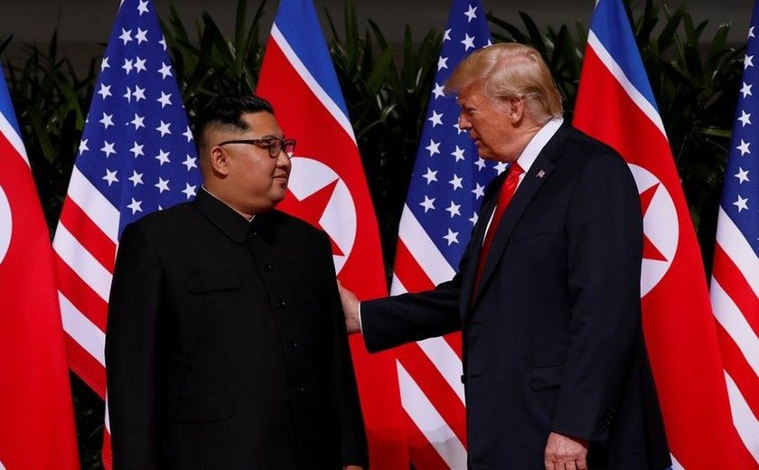 Trump diz que Coreia do Norte não é mais ameaça nuclear