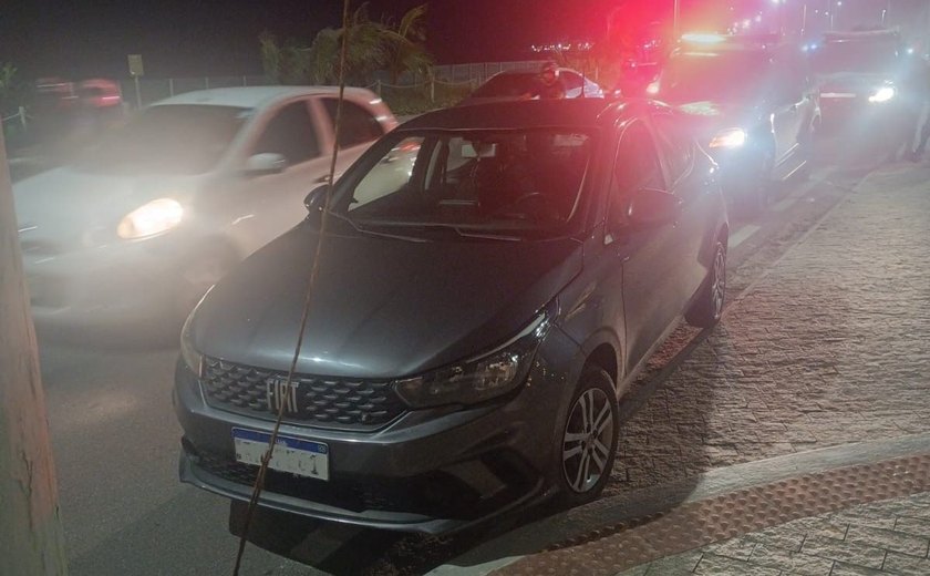 Motorista embriagado é detido após perseguição policial em Maceió