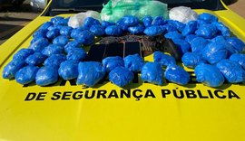 Polícia Militar apreende 6,7 quilos de cocaína no Agreste do estado