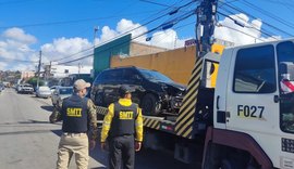 DMTT remove mais de 300 veículos em situação de abandono nas ruas de Maceió