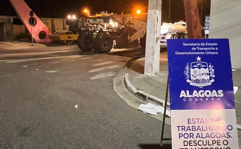 Distrito Industrial de Maceió ganha nova pavimentação