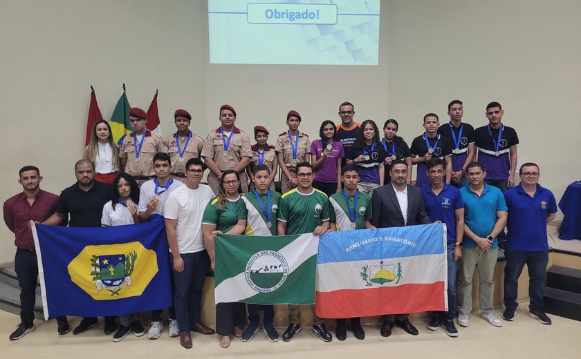 Quarenta e dois estudantes da Rede Estadual recebem premiação da Olimpíada Brasileira de Física
