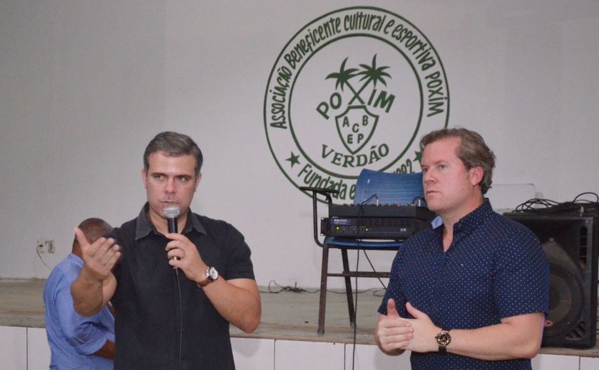 Marx Beltrão visita região produtora de arroz e participa do anúncio de investimentos