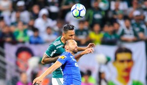 Palmeiras sai atrás do Cruzeiro na semi da Copa do Brasil