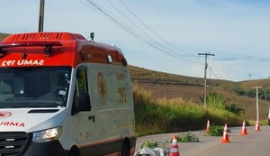 Motociclista morre ao colidir com cavalo na AL-101 Sul