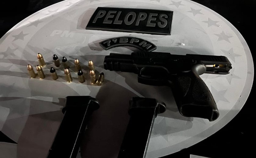 PM de Alagoas apreende 30 armas e mais de 17 quilos de drogas em uma semana