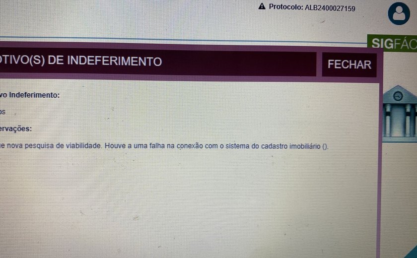 Falha em sistema da Prefeitura de Maceió deixa Junta Comercial de ‘mãos atadas’