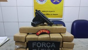 PM apreende mais de 10 kg de maconha e uma arma de fogo no bairro Cidade Universitária