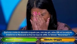 Veja a pergunta de R$ 1 milhão que eliminou participante no 'Domingão com Huck'