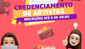Secult abre novo prazo de inscrições para Edital de Credenciamento de Artistas
