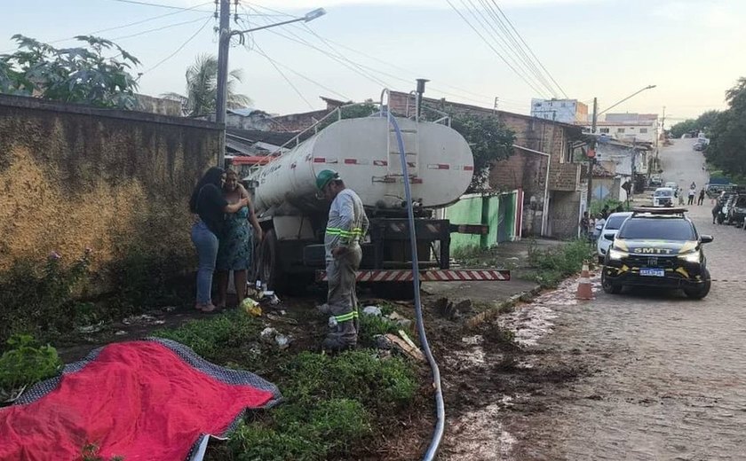 Empresa lamenta morte de colaborador em obra de saneamento de Palmeira dos Índios