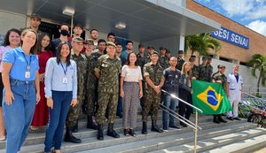 Senai capacita soldados do Tiro de Guerra de Arapiraca para o mercado de trabalho