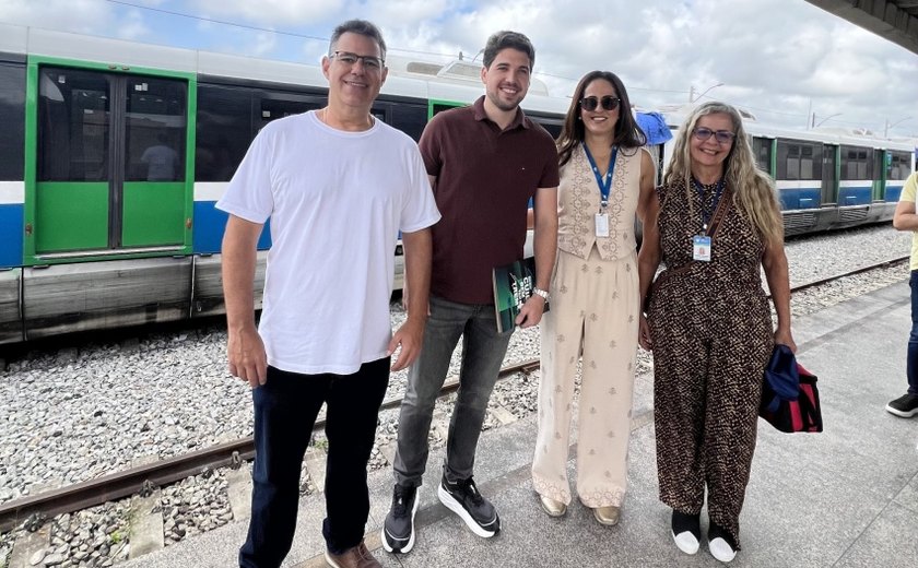 Semtur realiza visita técnica em parceria com a CBTU para explorar potencial turístico das rotas de trem