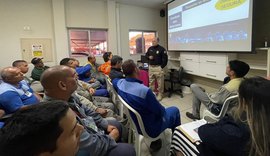 PRF promove palestra sobre segurança no trânsito para transporte de produtos perigosos