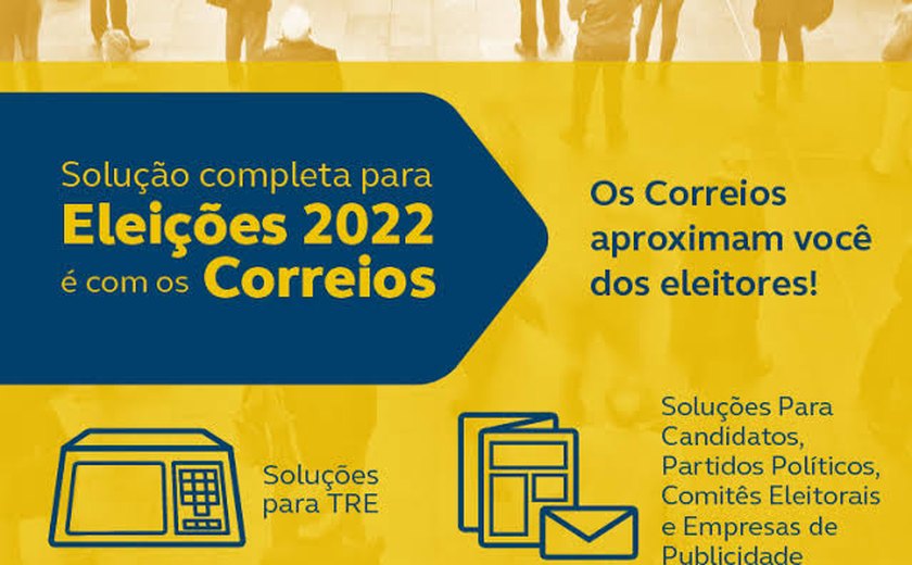Correios divulga soluções para ações de comunicação nas Eleições 2022