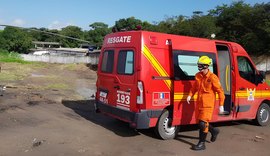 Bombeiros resgatam idoso que caiu em cisterna com dois metros de profundidade
