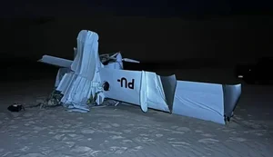 Avião de pequeno porte cai nos Lençóis Maranhenses e duas pessoas morrem