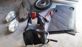 PM prende suspeito de furtar peças de motocicleta em São Miguel dos Campos