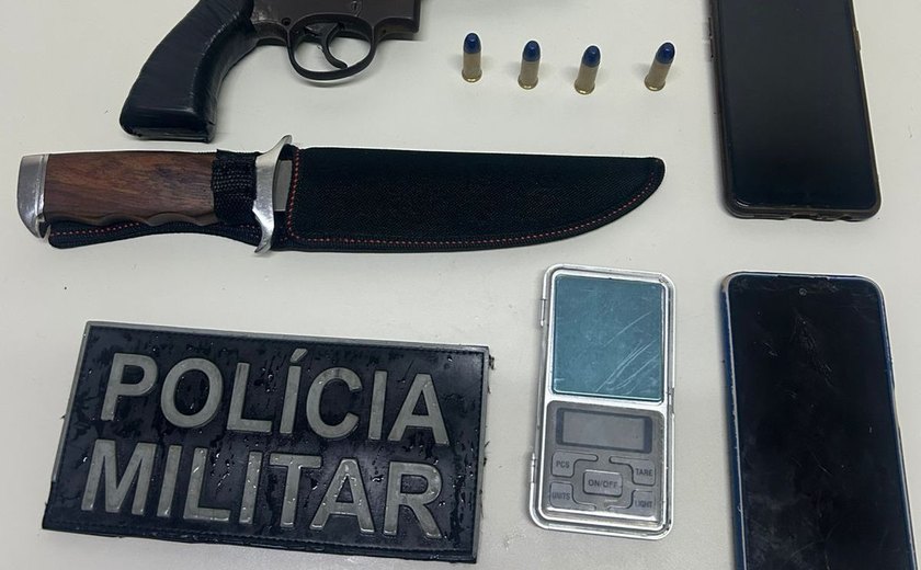 Prisões por homicídio e tráfico de drogas mobilizam PM no interior de Alagoas