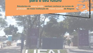 Ufal realiza evento para apresentar cursos de graduação a estudantes do ensino médio
