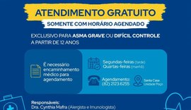 Ambulatório de Asma Grave leva atendimento especializado e gratuito à população