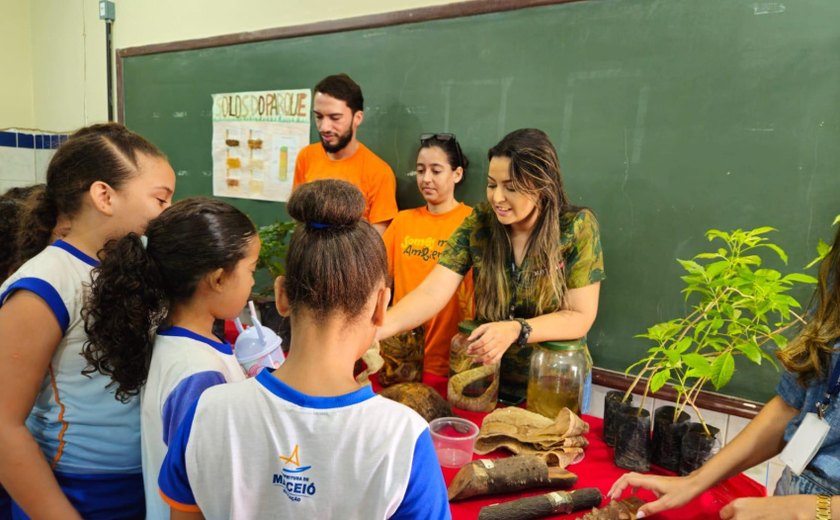 Escolas da rede pública de Maceió celebram Dia da Mata Atlântica