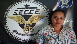 Mulher suspeita de furtos em Maceió é detida pela Deic