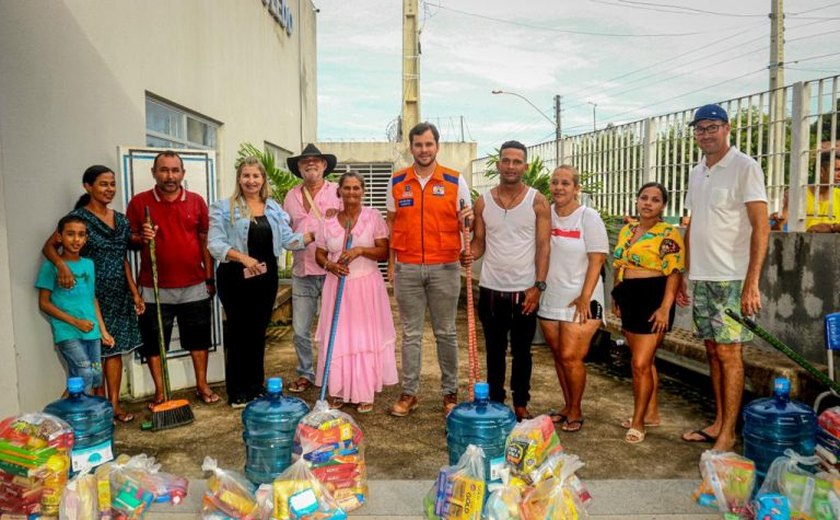 Prefeitura de Marechal Deodoro realiza ações de amparo a famílias atingidas pelas chuvas