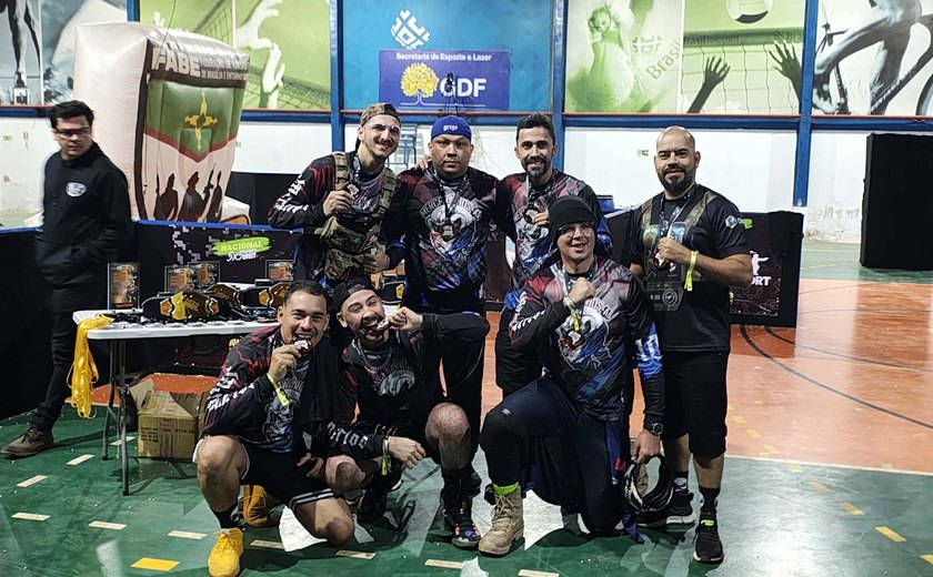 Representando Alagoas, ‘Mercenários’ conquista 3º lugar em Competição Nacional de Airsoft