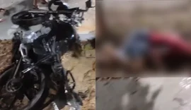 Motociclista é encontrado morto no canteiro central da Fernandes Lima