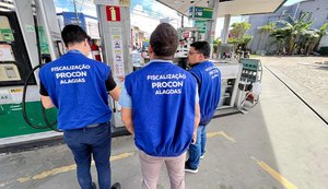 Após fiscalização, valor da gasolina cai a R$ 5,69 por litro nos postos de Alagoas