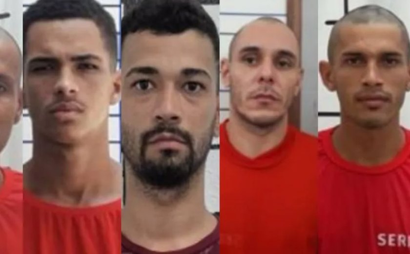 Cinco detentos fogem do Baldomero Cavalcanti e um é recapturado em Pilar
