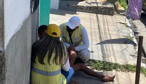 Agentes do Ronda no Bairro socorrem jovem em surto esquizofrênico